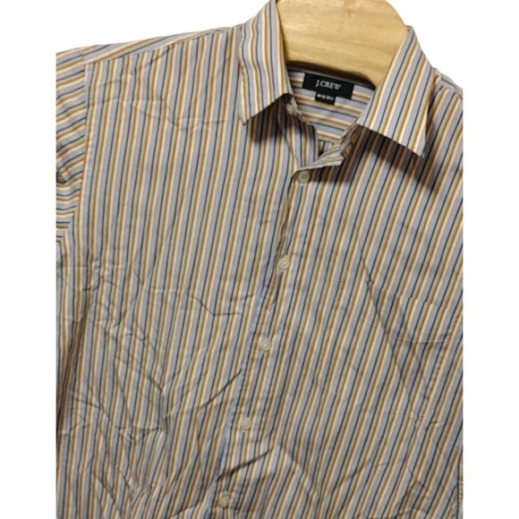 J. Crew Men's‎ Multi Stripe Long Sleeve Button Down Shirt Size M 15 - Picture 1 of 5